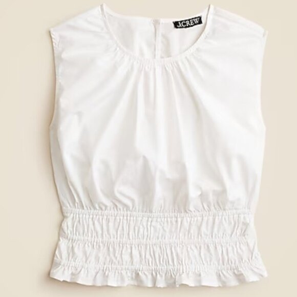 J. Crew Hyacinth top in cotton poplin Size M - Picture 2 of 13